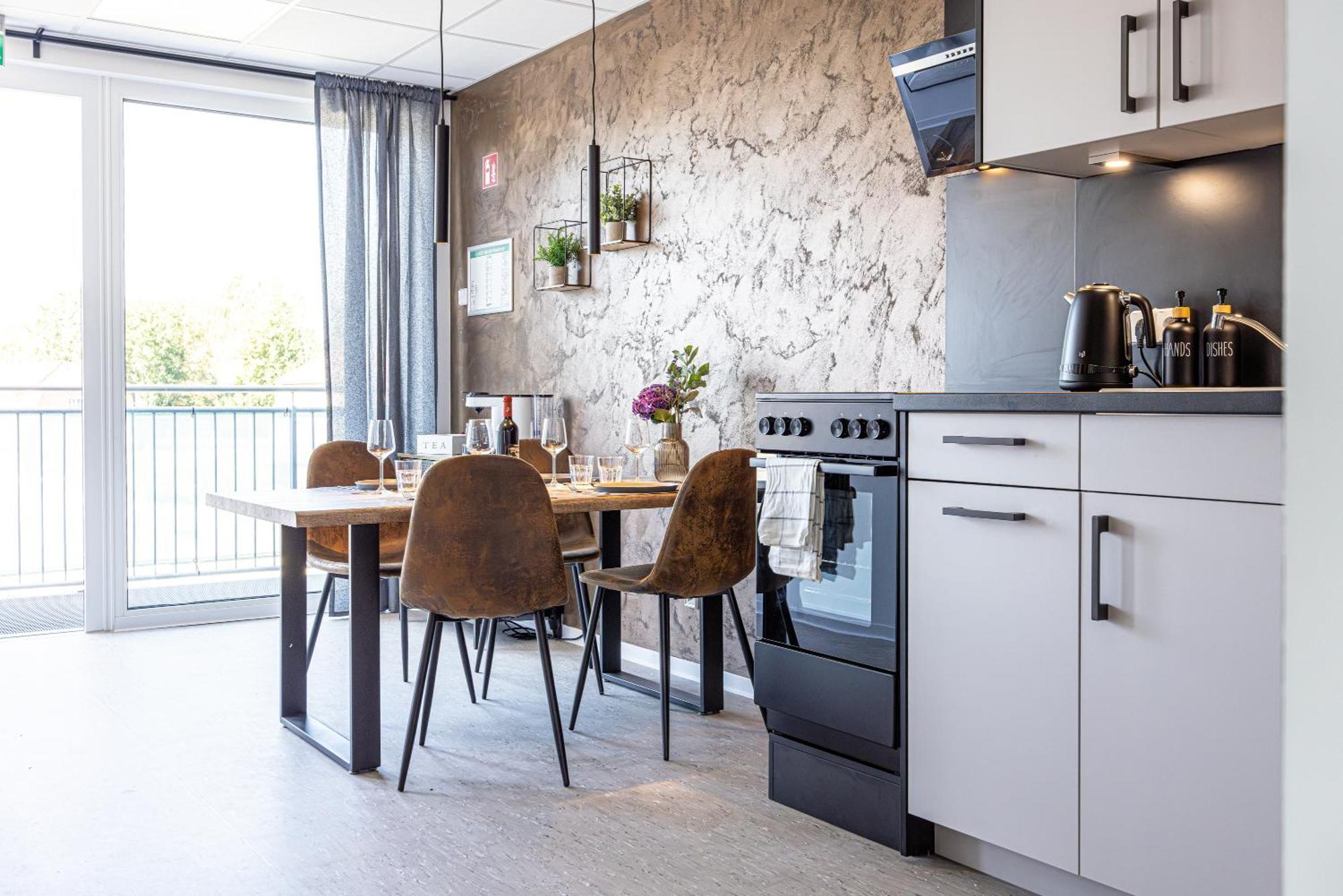 Hygge Homes - Cube Apartment Borstel  Bagian luar foto