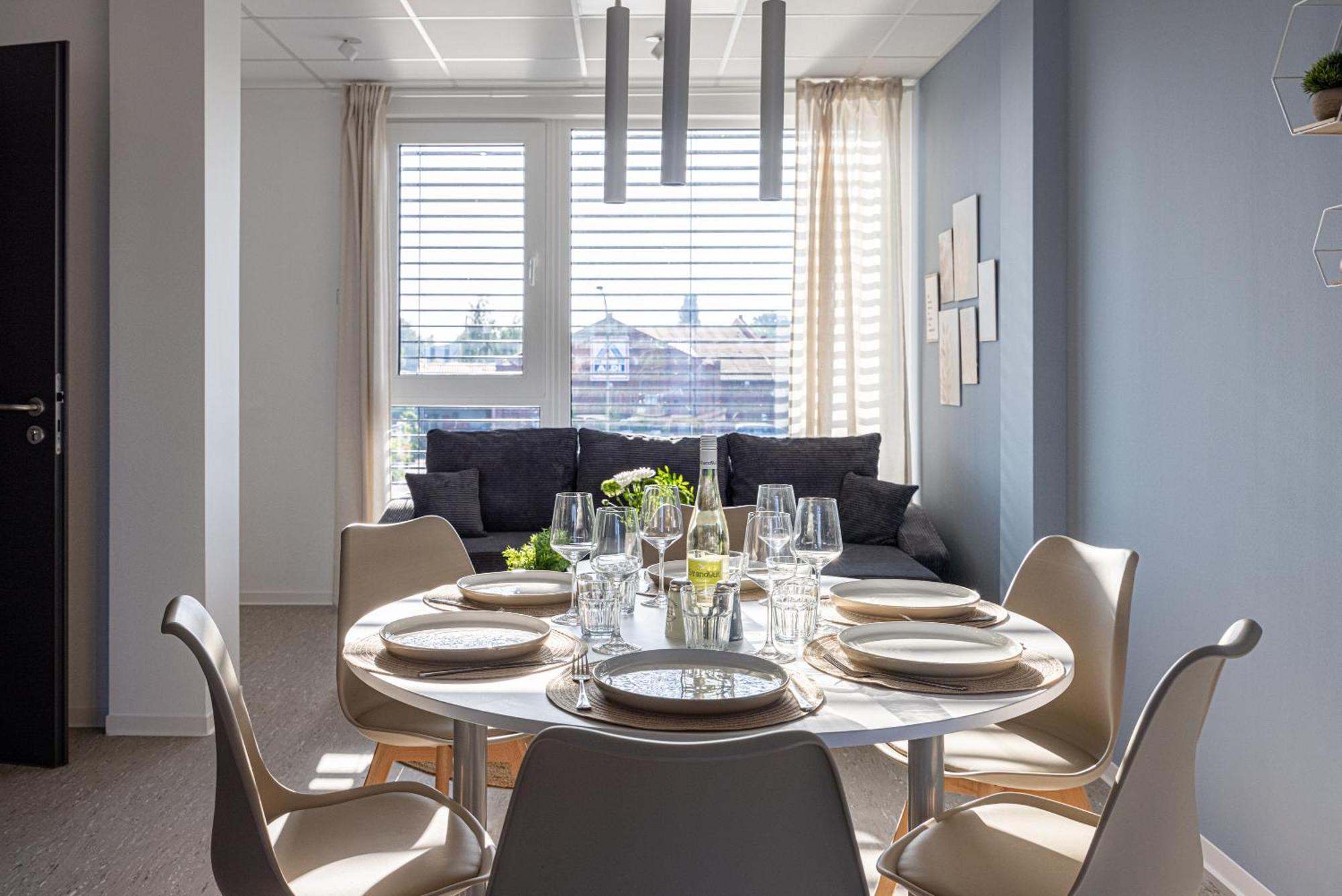 Hygge Homes - Cube Apartment Borstel  Bagian luar foto